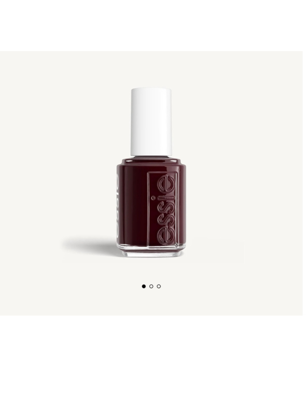 Essie Wicked - Deep Red Burgundy Enamel Nail Polish